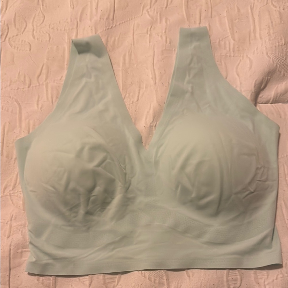 Mint Green Wireless Bra true new never used
